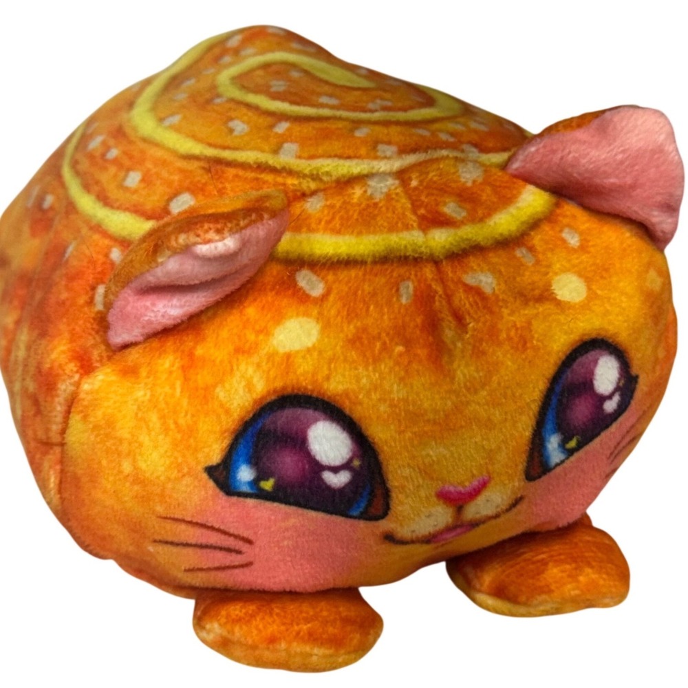 Cookeez Makery Fondant Feline Cinnamon Treatz Orange Cat Plush TESTED WORKING